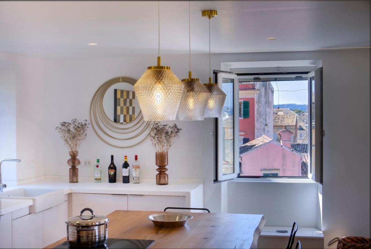 The Heritage Penthouse! Old City Centre Corfu  Ngoại thất bức ảnh