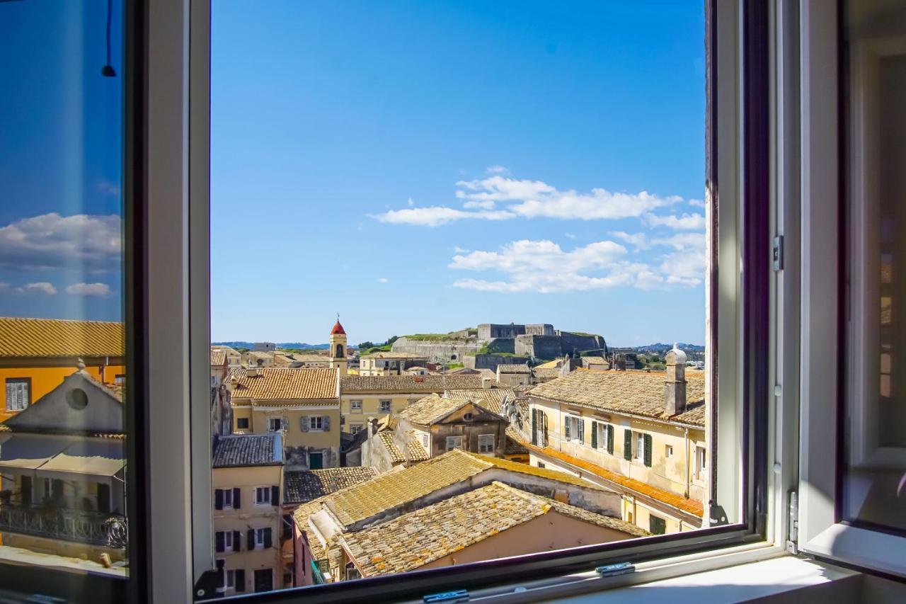 The Heritage Penthouse! Old City Centre Corfu  Ngoại thất bức ảnh