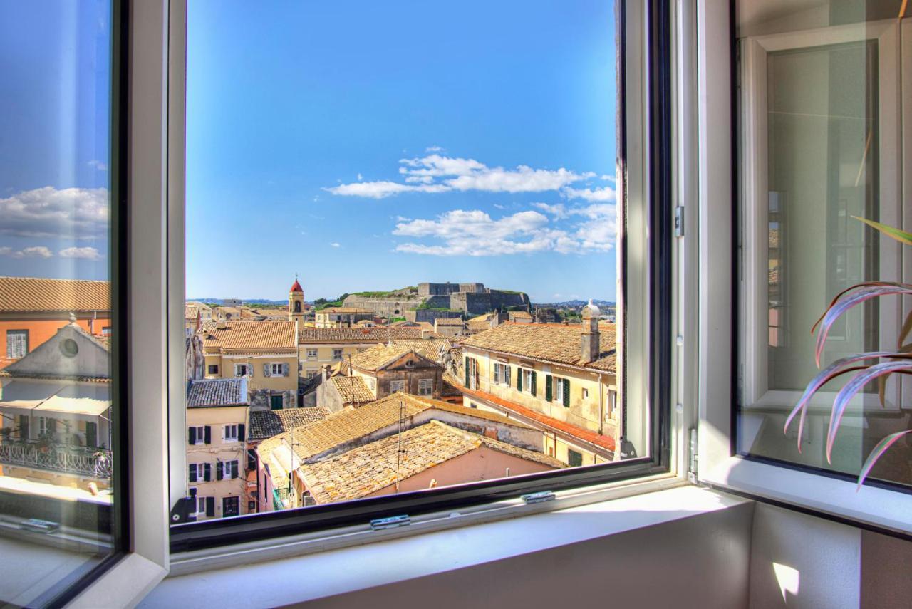 The Heritage Penthouse! Old City Centre Corfu  Ngoại thất bức ảnh